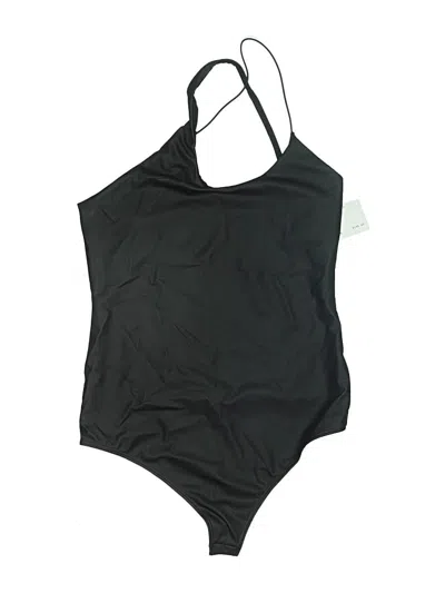 Pre-owned Alix Nyc Bodysuit In Black