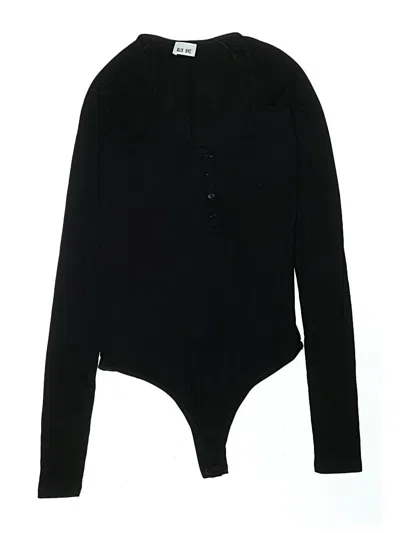 Pre-owned Alix Nyc Bodysuit In Black