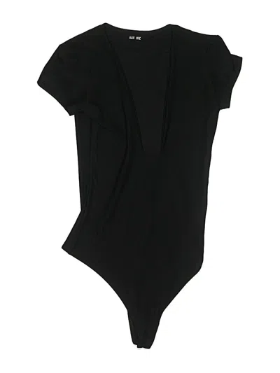 Pre-owned Alix Nyc Bodysuit In Black