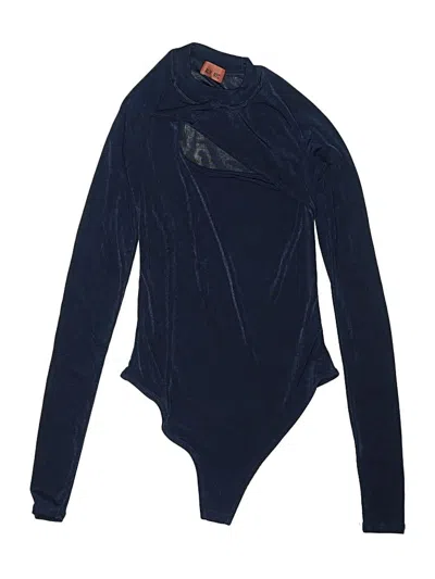 Pre-owned Alix Nyc Bodysuit In Blue