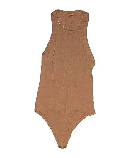Pre-owned Alix Nyc Bodysuit In Brown