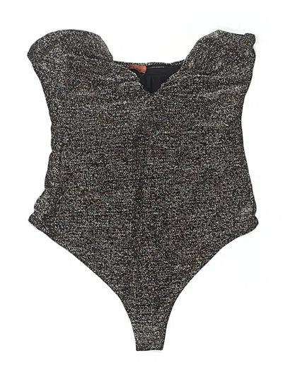 Pre-owned Alix Nyc Bodysuit In Gray