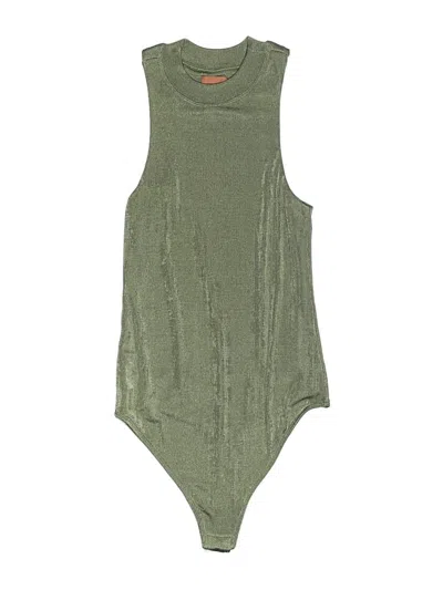 Pre-owned Alix Nyc Bodysuit In Green