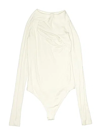 Pre-owned Alix Nyc Bodysuit In Ivory