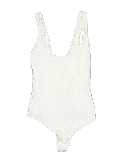 Pre-owned Alix Nyc Bodysuit In White