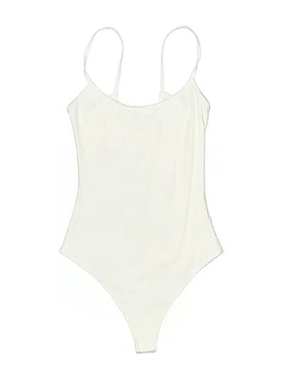 Pre-owned Alix Nyc Bodysuit In White