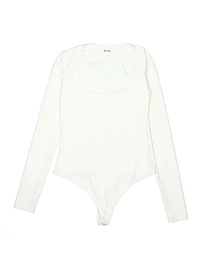 Pre-owned Alix Nyc Bodysuit In White