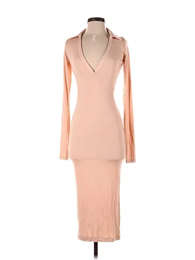 Pre-owned Alix Nyc Cocktail Dress In Brown