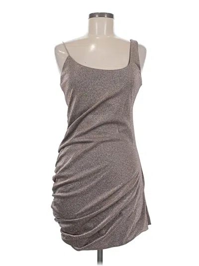 Pre-owned Alix Nyc Cocktail Dress In Silver
