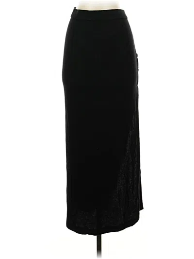 Pre-owned Alix Nyc Formal Skirt In Black