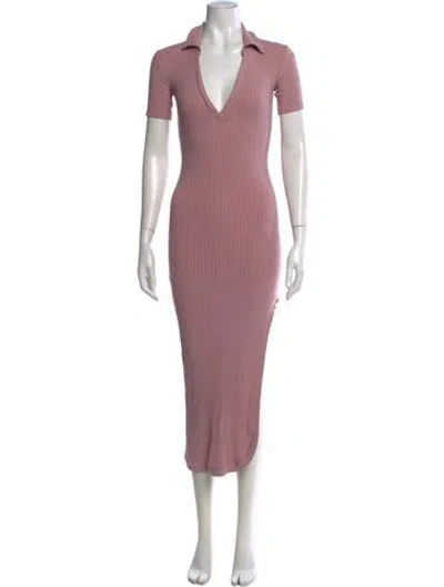 Pre-owned Alix Nyc Midi Length Dress In Pink