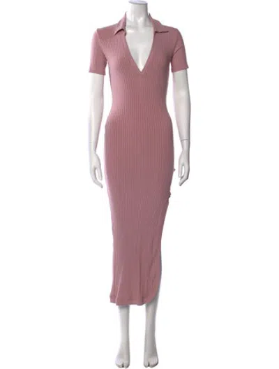 Pre-owned Alix Nyc Midi Length Dress In Pink