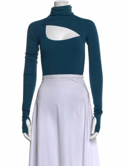 Pre-owned Alix Nyc Turtleneck Sweater In Blue