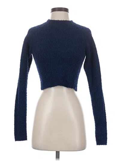 Pre-owned Alix Nyc Turtleneck Sweater In Blue