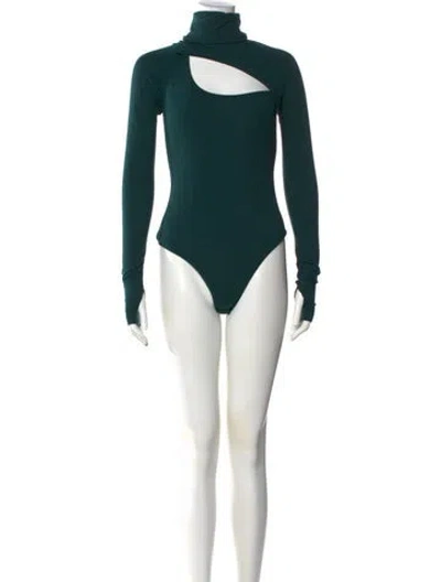 Pre-owned Alix Nyc Turtleneck Sweater In Green