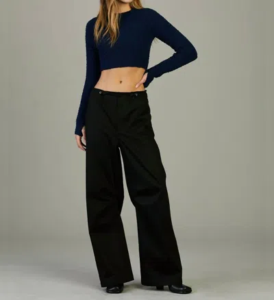 Alix Nyc Zane Top In Navy In Blue