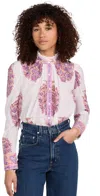 Alix Of Bohemia Annabel Fig Flower Shirt