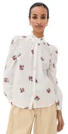 Alix Of Bohemia Annabel Little Rosebud Shirt In Rosebud