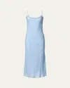 Alix Of Bohemia Athens Bluejay Slip Dress In Blue