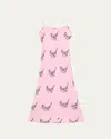 Alix Of Bohemia Athens Calla Lily Slip Dress In Pink