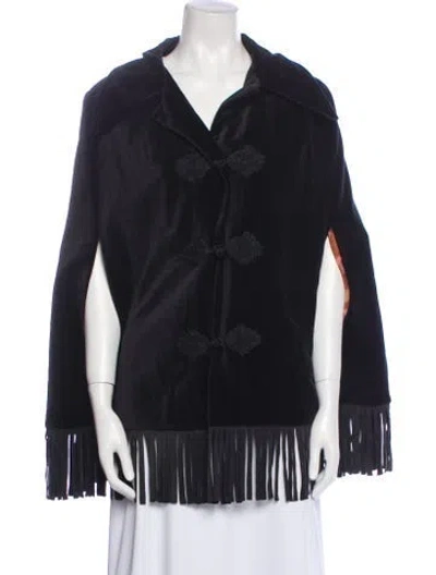 Pre-owned Alix Of Bohemia Cape W/ Tags In Black