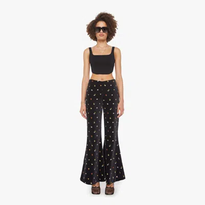 Alix Of Bohemia Charlie Pants Onyx Bouquet In Black
