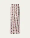 Alix Of Bohemia Charlie Trumpet Lily Pants In White