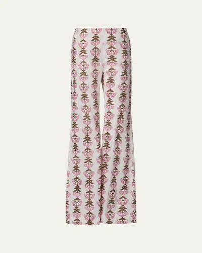 Alix Of Bohemia Charlie Trumpet Lily Pants In White