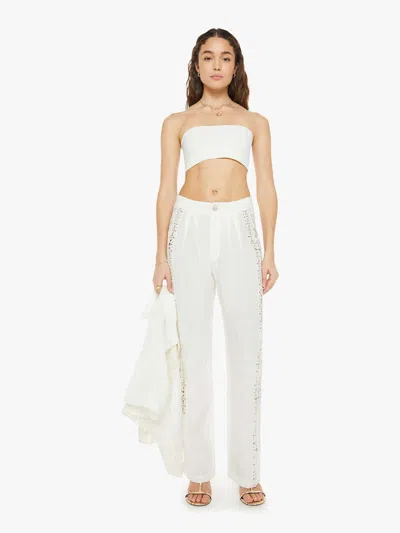 Alix Of Bohemia Colette Picnic Eyelet Pants In Ivory