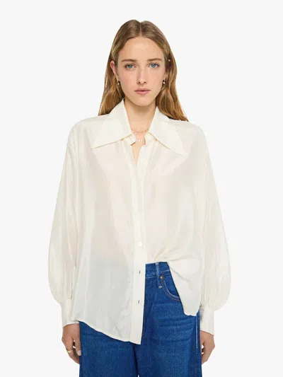 Alix Of Bohemia Dana Shirt Tussock In Yellow - Size X-small