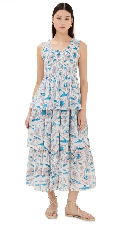 Alix Of Bohemia Erin Blue Valentine Dress Blue