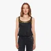 Alix Of Bohemia Fiona Gilded Coin Top In Black