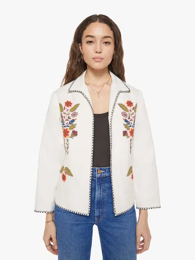 Alix Of Bohemia Francis Jacket Heirloom Flora In White
