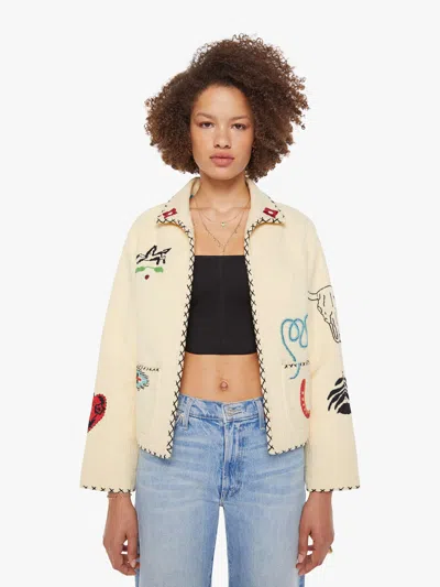 Alix Of Bohemia Francis Tattoo Jacket Rye In Neutral