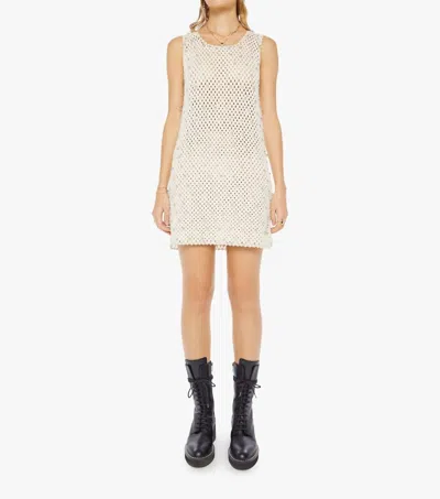 Alix Of Bohemia Gia Beaded Crochet Dress In Ivory