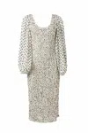Alix Of Bohemia Hadley Dress In Off White In White