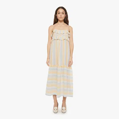 Alix Of Bohemia Ida Sunwash Stripe Dress Multi Color