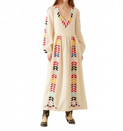 Alix Of Bohemia Imogen Prism Dress In Ivory In White