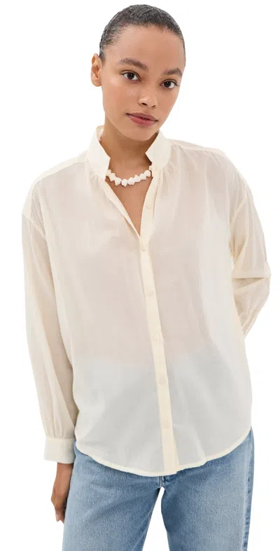 Alix Of Bohemia Kiki Button Down Shirt Off White