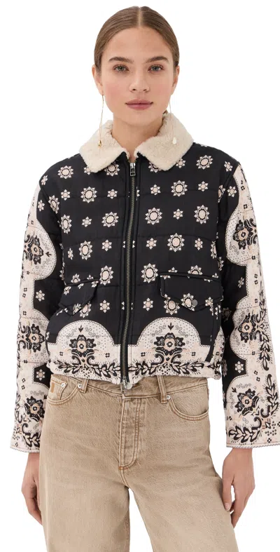 Alix Of Bohemia Lex Bronco Bandana Jacket Black