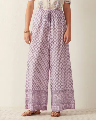 Alix Of Bohemia Margie Bhutti Pant In Lilac In Blue
