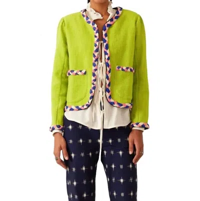Alix Of Bohemia Marilou Acid Jacket In Green