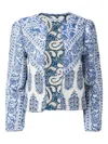 Alix Of Bohemia Paisley-print Jacket In Multi