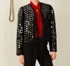 Alix Of Bohemia Pasha Disco Jacket In Onyx In Black