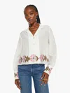 Alix Of Bohemia Pippa Shirt Trumpet Lily In White