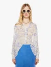 Alix Of Bohemia Poesy Shirt Avian In White - Size X-large
