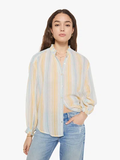 Alix Of Bohemia Poet Blouse Sunwash Stripe Shirt In Multi