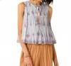 Alix Of Bohemia Rhoe Pansy Sky Top In Multi In Purple