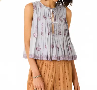 Alix Of Bohemia Rhoe Pansy Sky Top In Multi In Purple