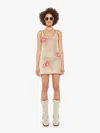 Alix Of Bohemia Tyler Crochet Dress Rosa Sweater In Red
